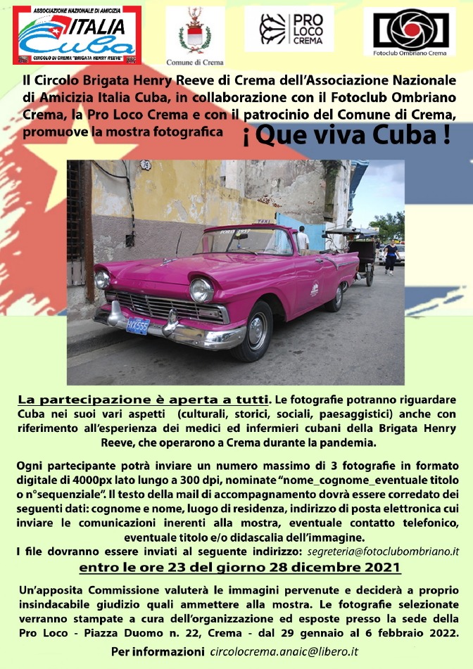 Crema News - Una mostra su Cuba